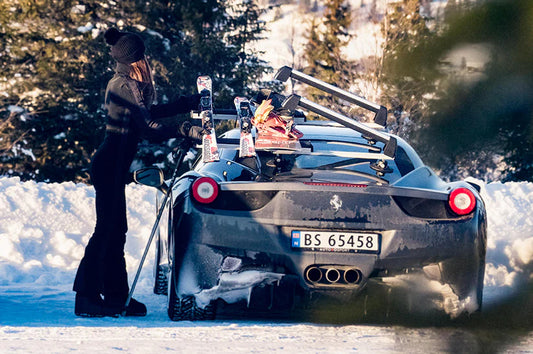 Skid & snowboardställ